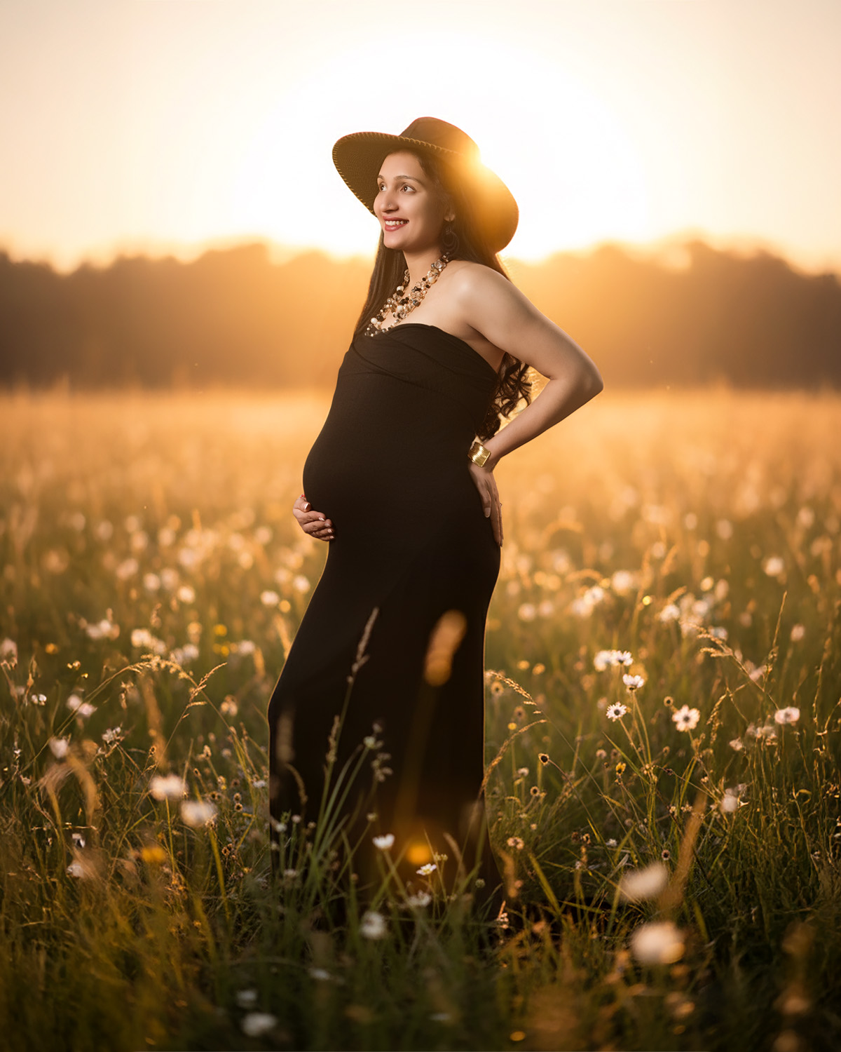 Maternity photography sample